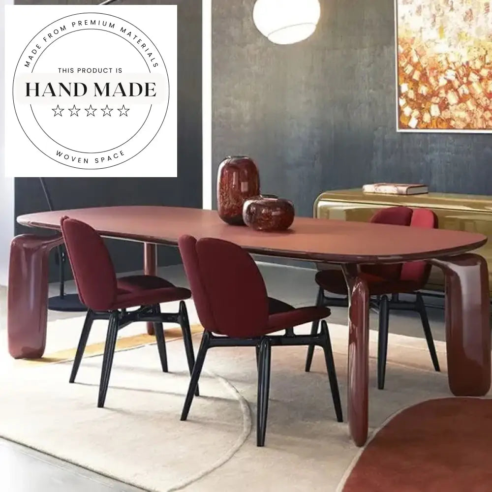 Modern Retro Solid Wood Leather Designer Creative Home Dining Chair