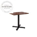 Modern Retro Wooden Restaurant Cafe Dining Table for Commercial Use