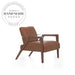 Modern Revolving Tufted Solid Wood Single Lounge Recliner Armchair Chair