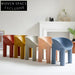 Modern Roly Poly PP Plastic Scandinavian Elephant Leg Dining Room Chair