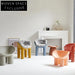 Modern Roly Poly PP Plastic Scandinavian Elephant Leg Dining Room Chair
