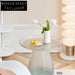 Modern Round Acrylic Side Table for Living Room, Cafe, Hotel Coffee Table