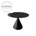 Modern Round Black Metal Dining Table Base for Cafe Restaurants