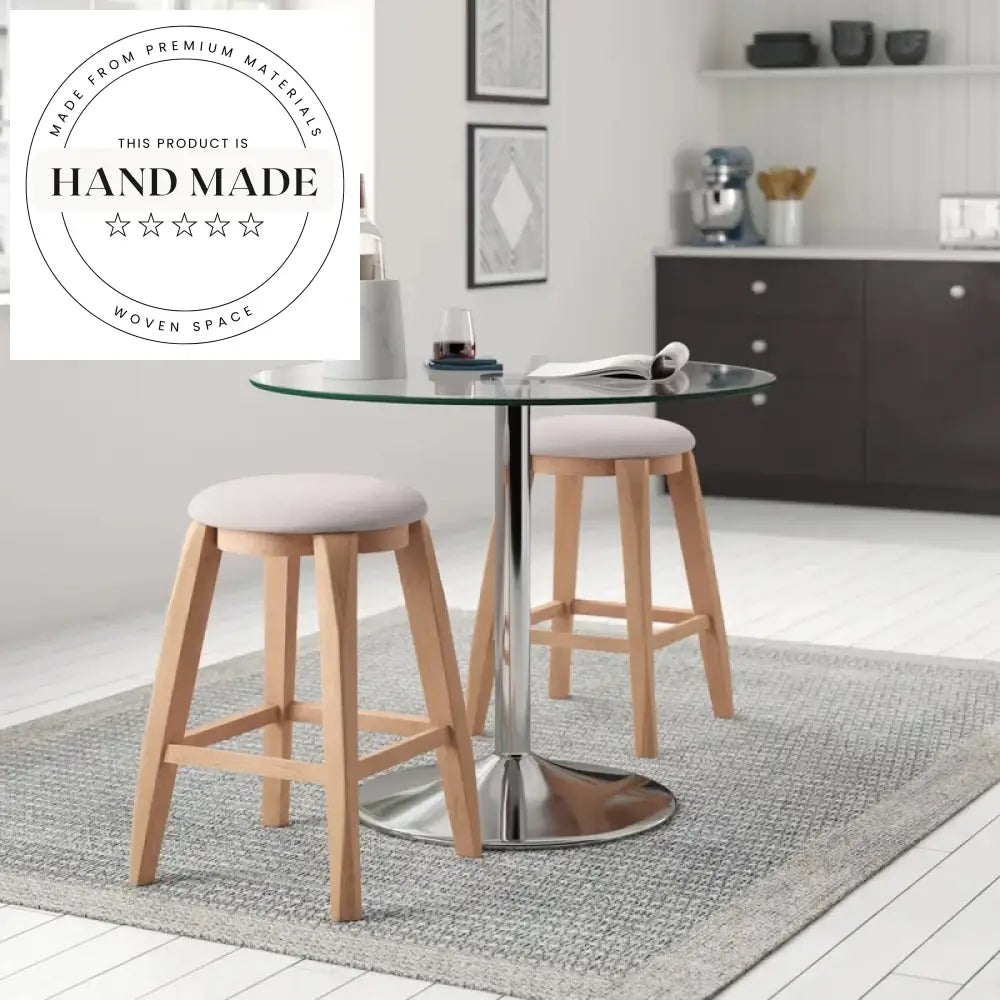 Modern Round Chrome Metal Base Luxury Glass Top Dining Table for Commercial Use