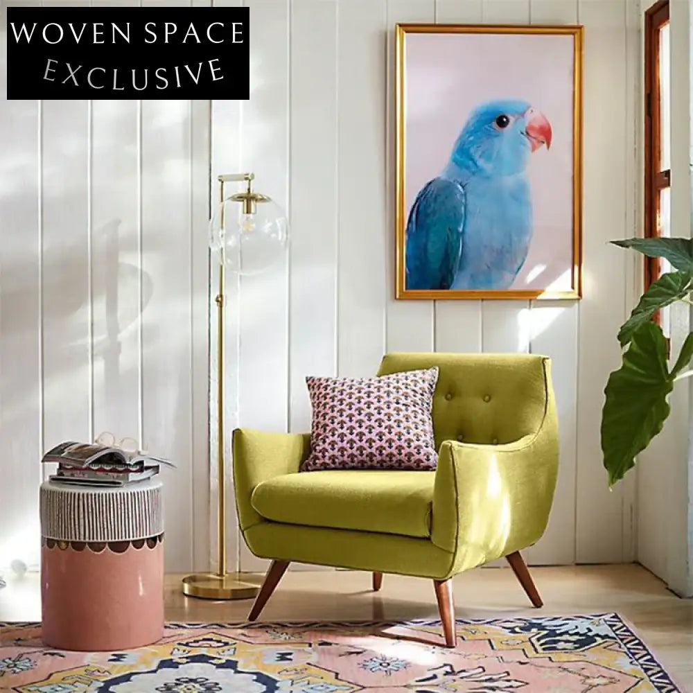 Modern Round Fiberglass Side Table for Living Room, Garden, or Patio