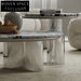 Modern Round Marble Nesting Design Coffee Table Set for Living Rooms