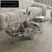 Modern Round Marble Nesting Design Coffee Table Set for Living Rooms