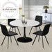 Modern Round Marble Top Dining Table for Hotels & Bistros