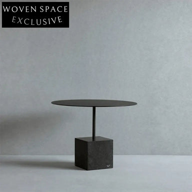 Modern Round Metal Coffee Table for Living Room Sofa Side Decor Accent