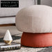 Modern Round Mushroom Ottoman Footrest Stool for Living Room Bedroom