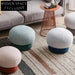 Modern Round Mushroom Ottoman Footrest Stool for Living Room Bedroom