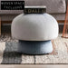 Modern Round Mushroom Ottoman Footrest Stool for Living Room Bedroom