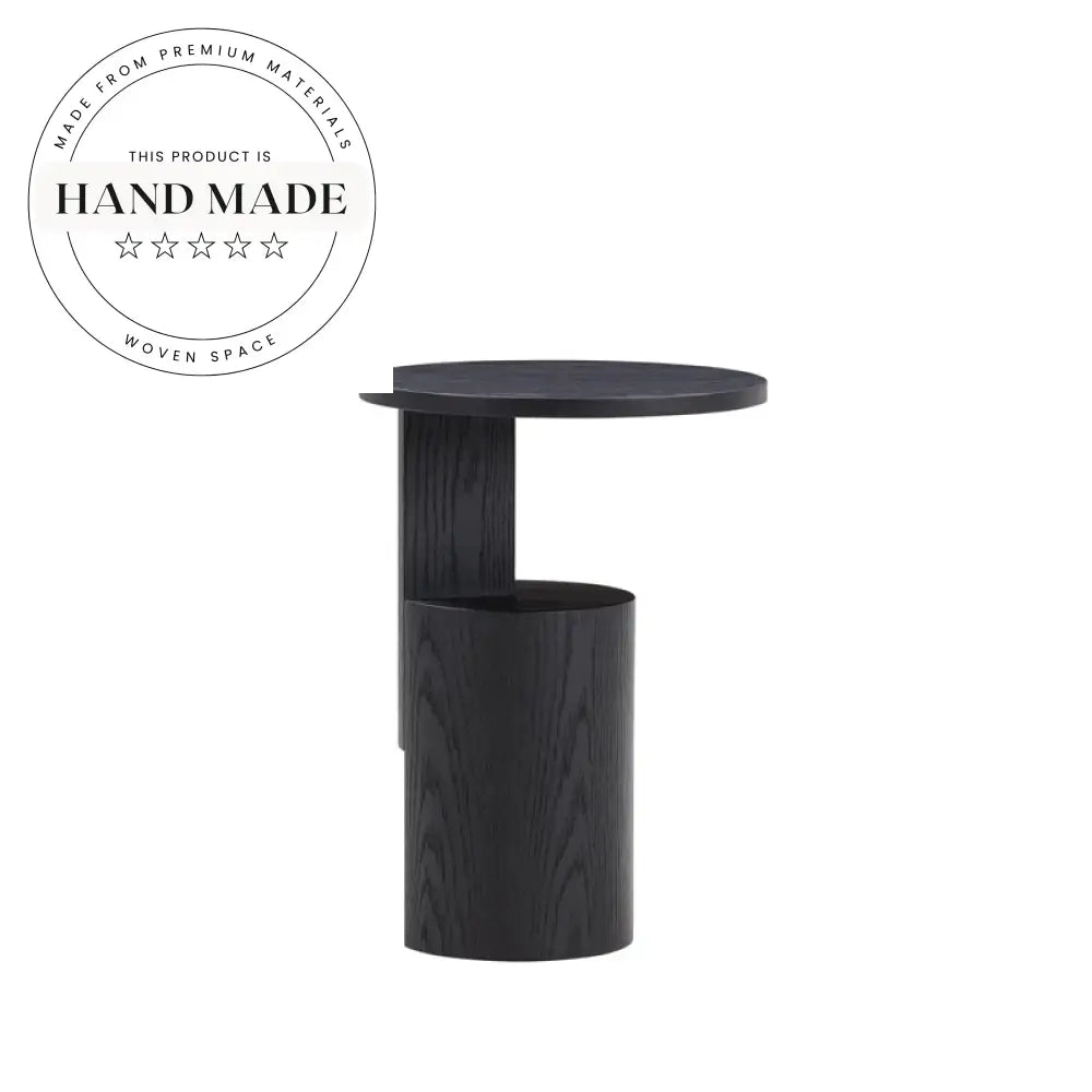 Modern Round Solid Wood Nordic Decorative Living Room Side Table