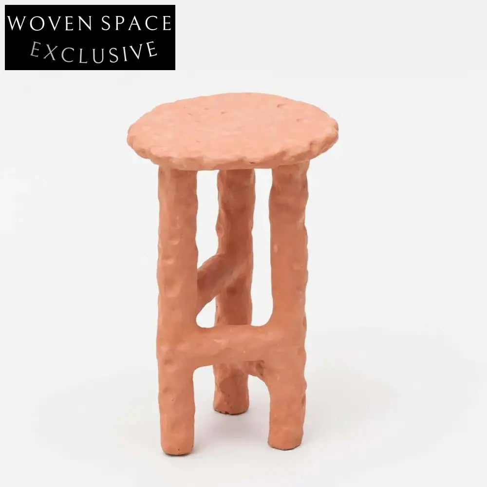 Modern Round Square Fiberglass Side Table for Living Room Coffee Table