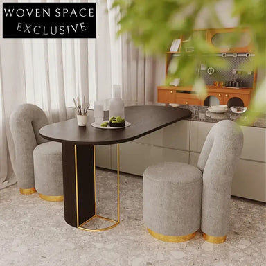 Modern Round Teddy Fabric Upholstered Ottoman Stool for Versatile Spaces