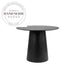Modern Round Wooden Bistro Pedestal Dining Table for Commercial Use