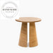 Modern Round Wooden Coffee Corner Apartment Side Table
