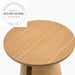 Modern Round Wooden Coffee Corner Apartment Side Table