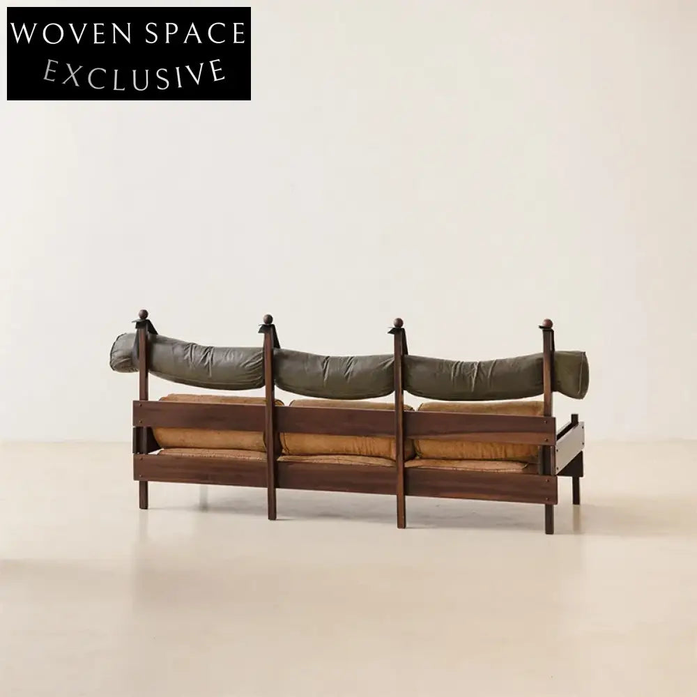 Modern Scandinavian Fabric Armchair, Wood Frame, Soft Sponge Seat, Elegant Design