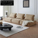 Modern Sectional Sofa Couch, Fabric, Leather, or Velvet Lounger