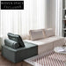 Modern Sectional Sofa Couch, Fabric, Leather, or Velvet Lounger