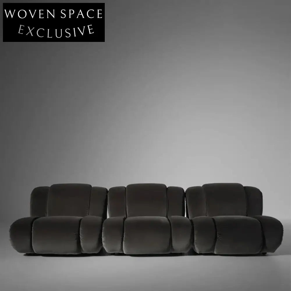 Modern Simple Fabric Modular Sectional Living Room Home Hotel Sofa