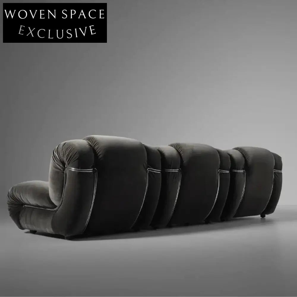 Modern Simple Fabric Modular Sectional Living Room Home Hotel Sofa