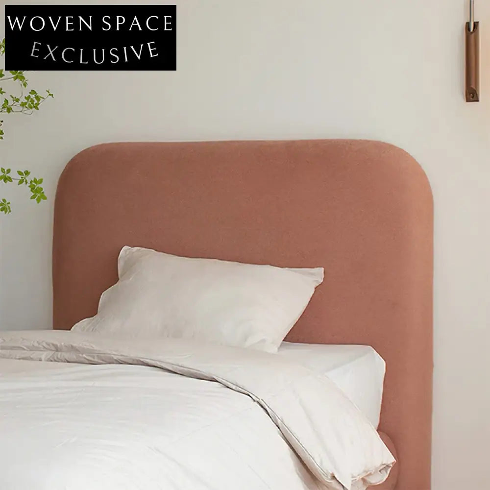 Modern Simple Upholstered Fabric Bed for Kids & Teens Bedroom Home