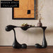 Modern Sleek Fiberglass Console Table for Elegant Entryway Living Room Decor