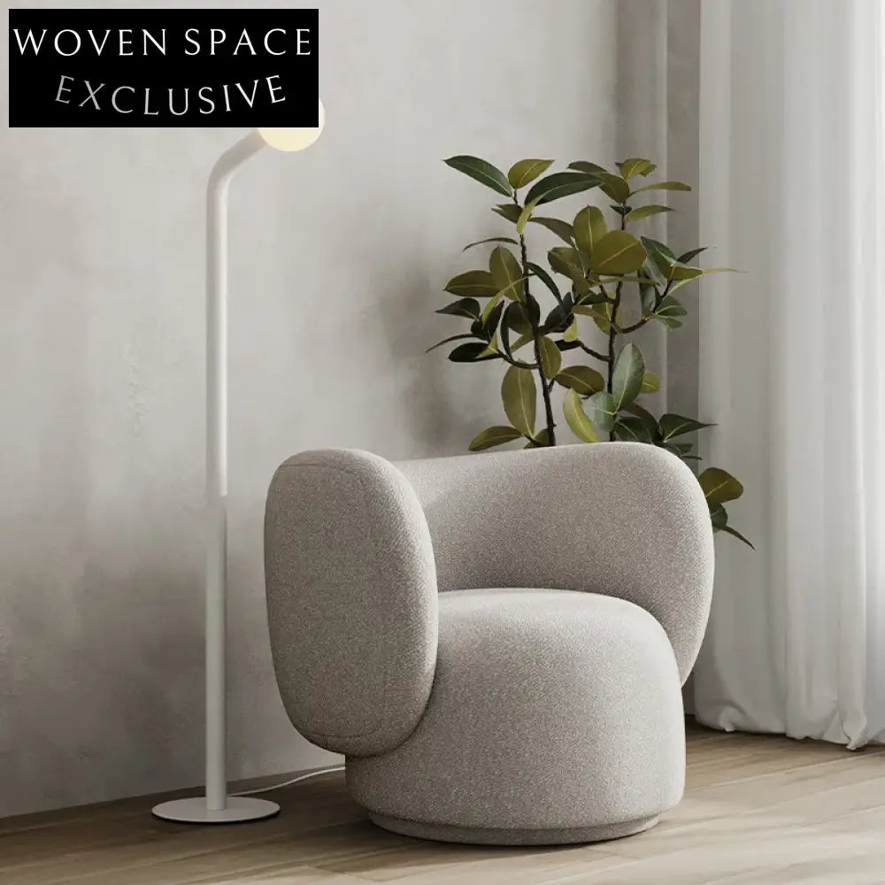 Modern Smart Home LED Floor Lamp, Metal Frame, Eye-Care, Reading Light