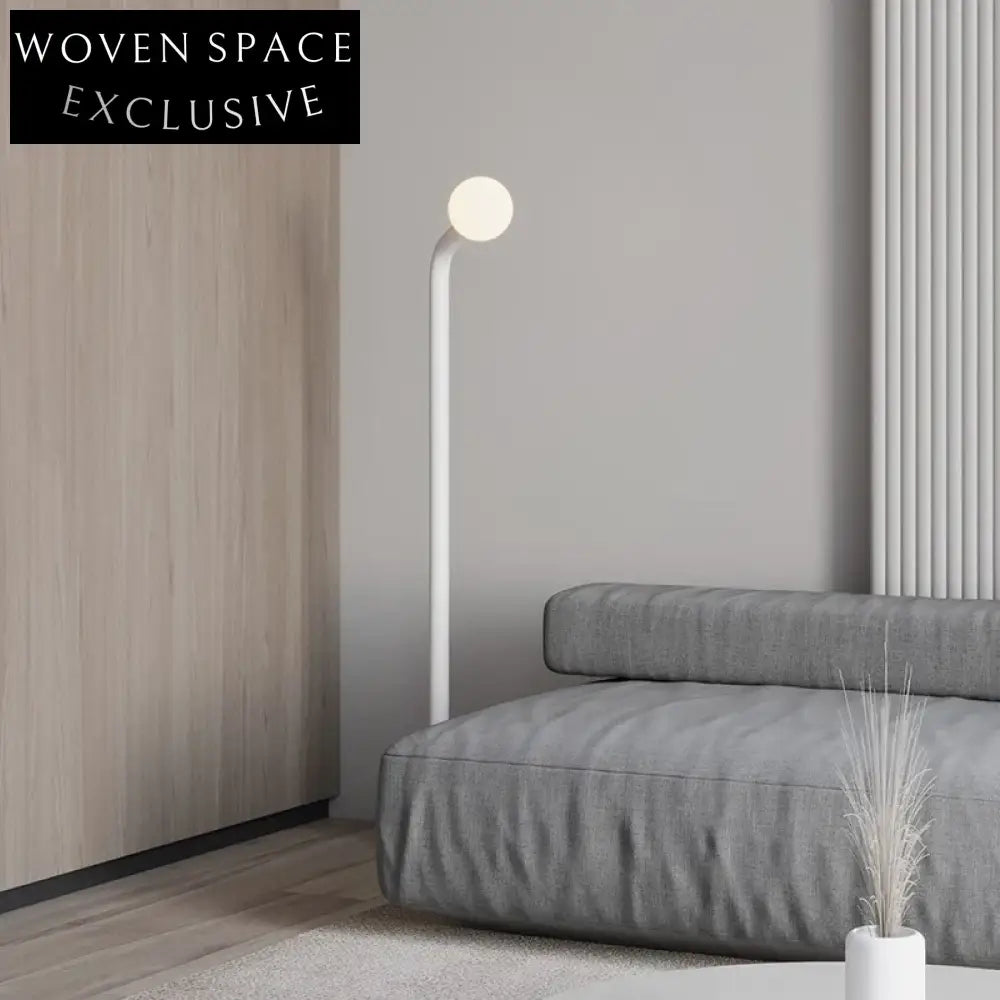 Modern Smart Home LED Floor Lamp, Metal Frame, Eye-Care, Reading Light