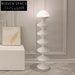 Modern Smart Spiral White Metal Acrylic Stand Floor Lamp for Home Decor