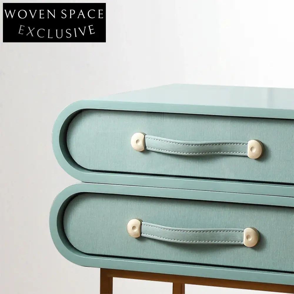 Modern Smart Wood Bedside Table with Drawers, Luxury Nightstand Storage Solution