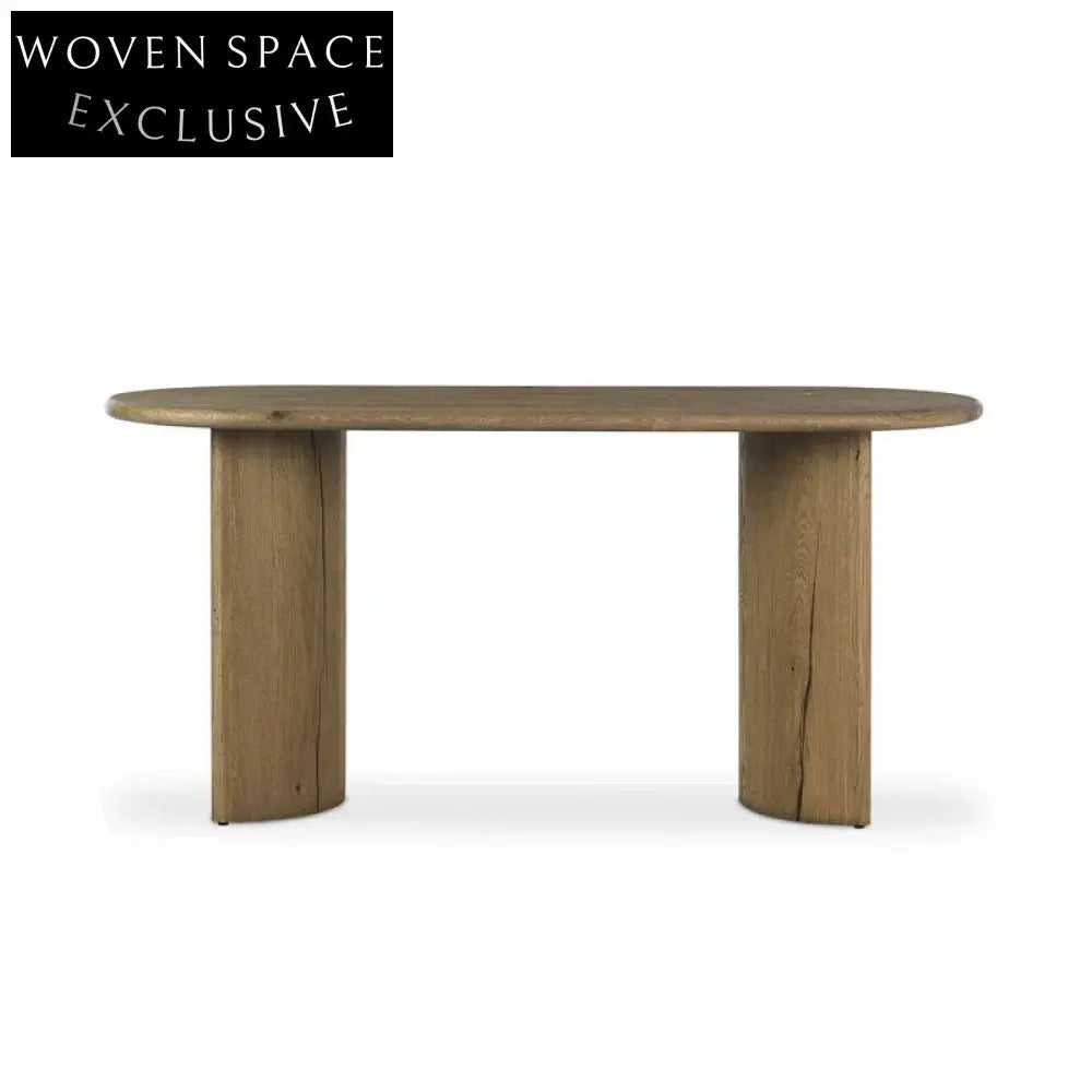 Modern Solid Ash Wood Dressing Table, Black Home Office Study Desk for Bedroom