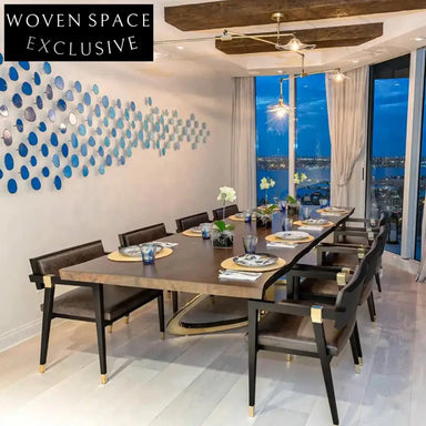 Modern Solid Ash Wood Frame Velvet Fabric Luxurious Dining Chair