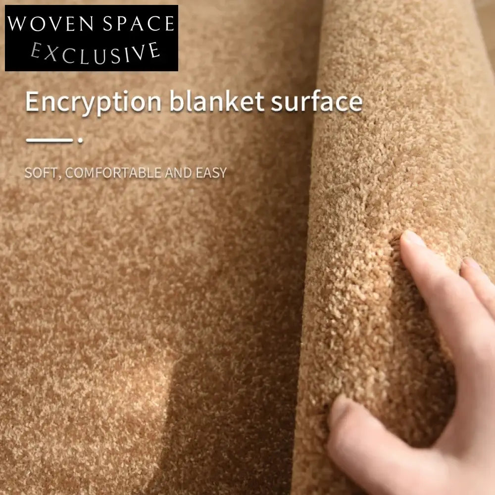 Modern Solid Color Large Area Commercial Carpet - Thickened, Sound Insulating