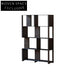 Modern Solid Oak Wood Bookshelf, Decorative Living Room Display Cabinet