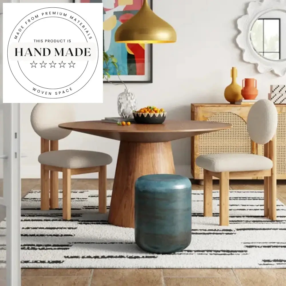 Modern Solid Oak Wood Upholstered Cafe Dining Chair