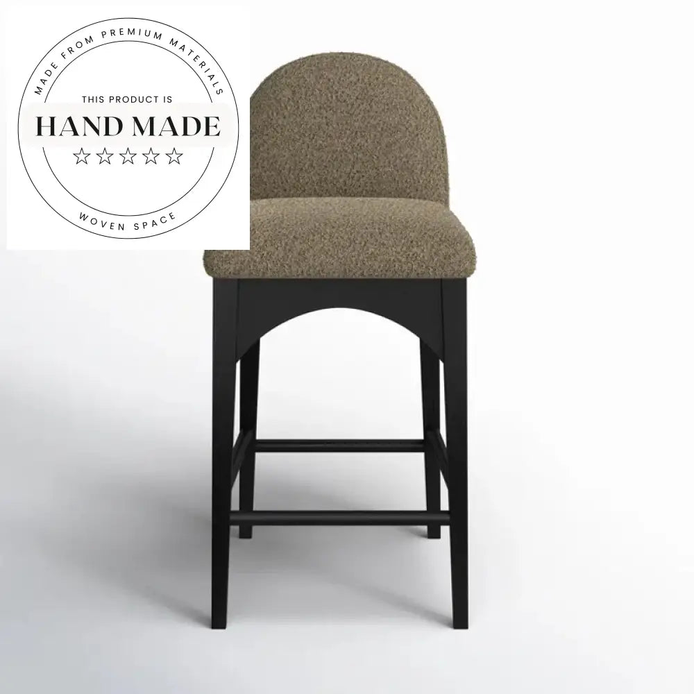 Modern Solid Wood Adjustable Swivel Commercial Kitchen Bar Stool