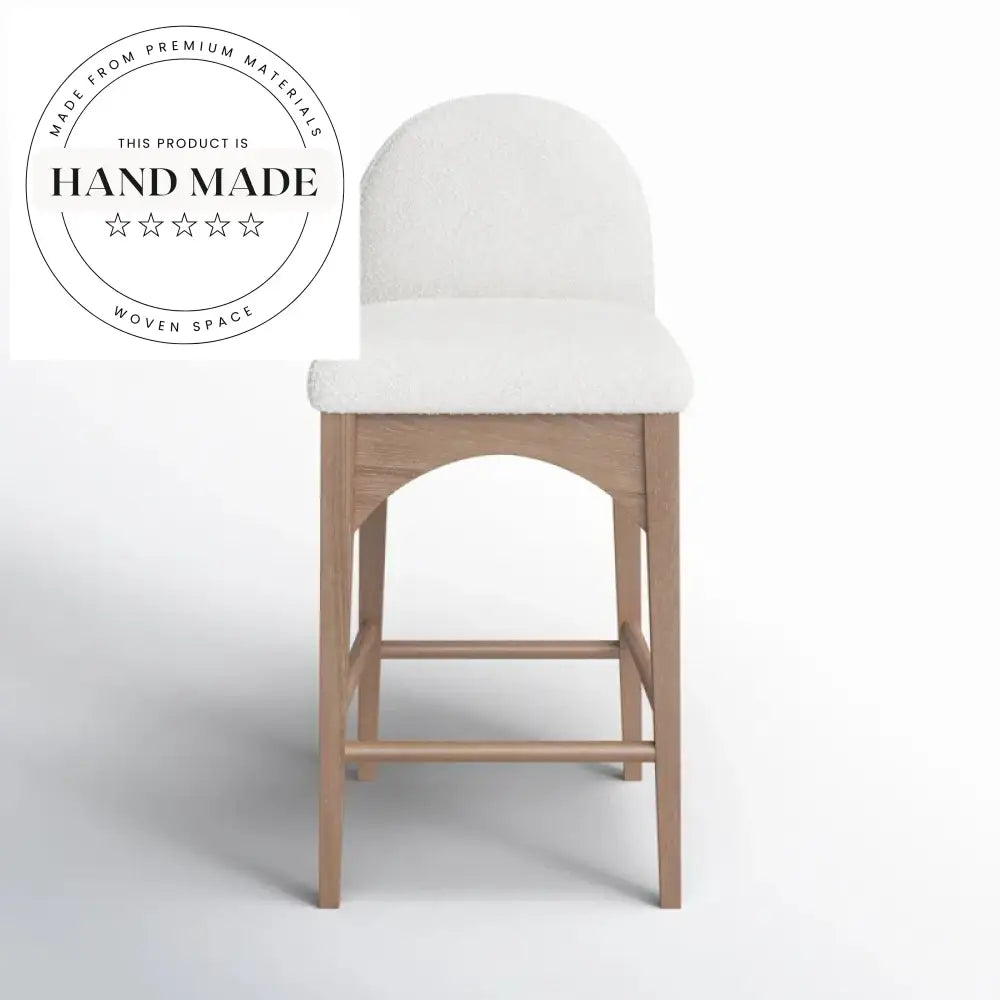 Modern Solid Wood Adjustable Swivel Commercial Kitchen Bar Stool