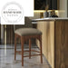 Modern Solid Wood Adjustable Swivel Commercial Kitchen Bar Stool