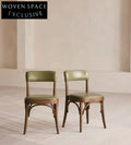 Modern Solid Wood Armless Dining Chair Customizable Home Furniture