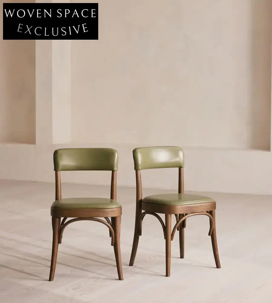 Modern Solid Wood Armless Dining Chair Customizable Home Furniture