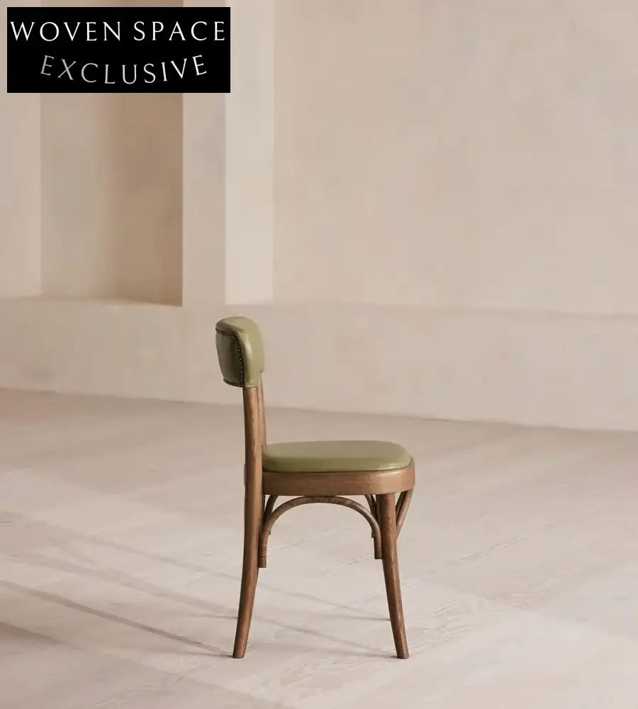 Modern Solid Wood Armless Dining Chair Customizable Home Furniture