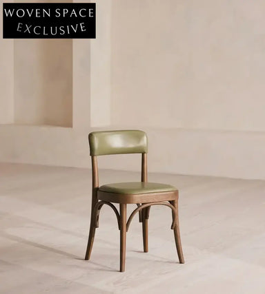 Modern Solid Wood Armless Dining Chair Customizable Home Furniture