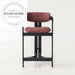 Modern Solid Wood Armless Kitchen Counter Bar Stool Chair