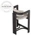 Modern Solid Wood Armless Kitchen Counter Bar Stool Chair