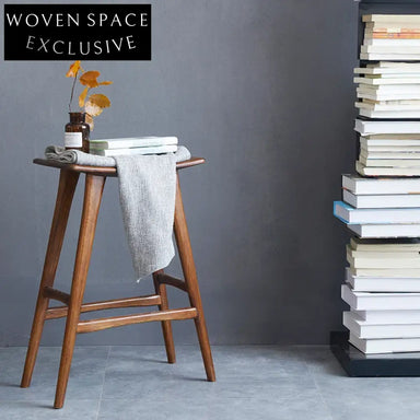 Modern Solid Wood Bar Stool, Kitchen Counter Height Dining Chair