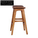 Modern Solid Wood Bar Stool, Kitchen Counter Height Dining Chair