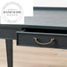 Modern Solid Wood Black Office Table and Executive Writing Desk